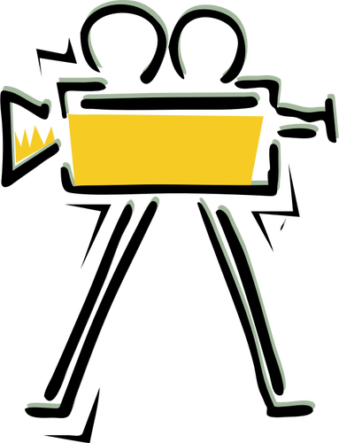 Camera Clip Art - Film Camera Clip Art (383x500)