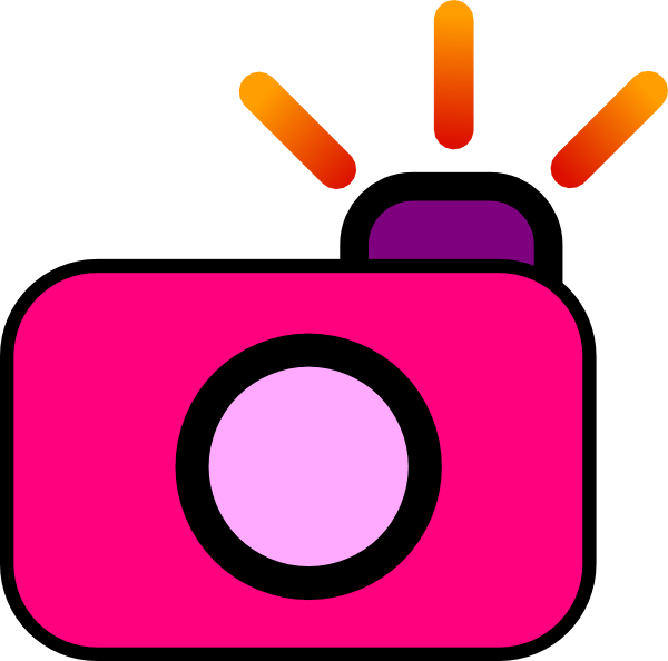Camera Clip Art - Png Clip Art Cute (600x594)