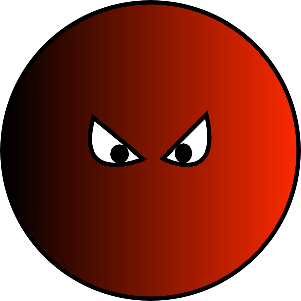 Evil Circle Clip Art - Evil Clipart (600x600)