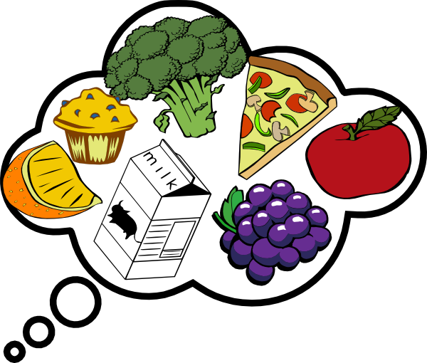 Smart Ideas Food Clipart For Thought Clip Art At Clker - Free Clip Art Food (600x510)