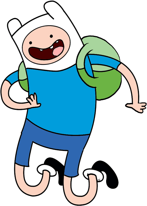 Finn Finn - Finn Adventure Time Png (489x676)