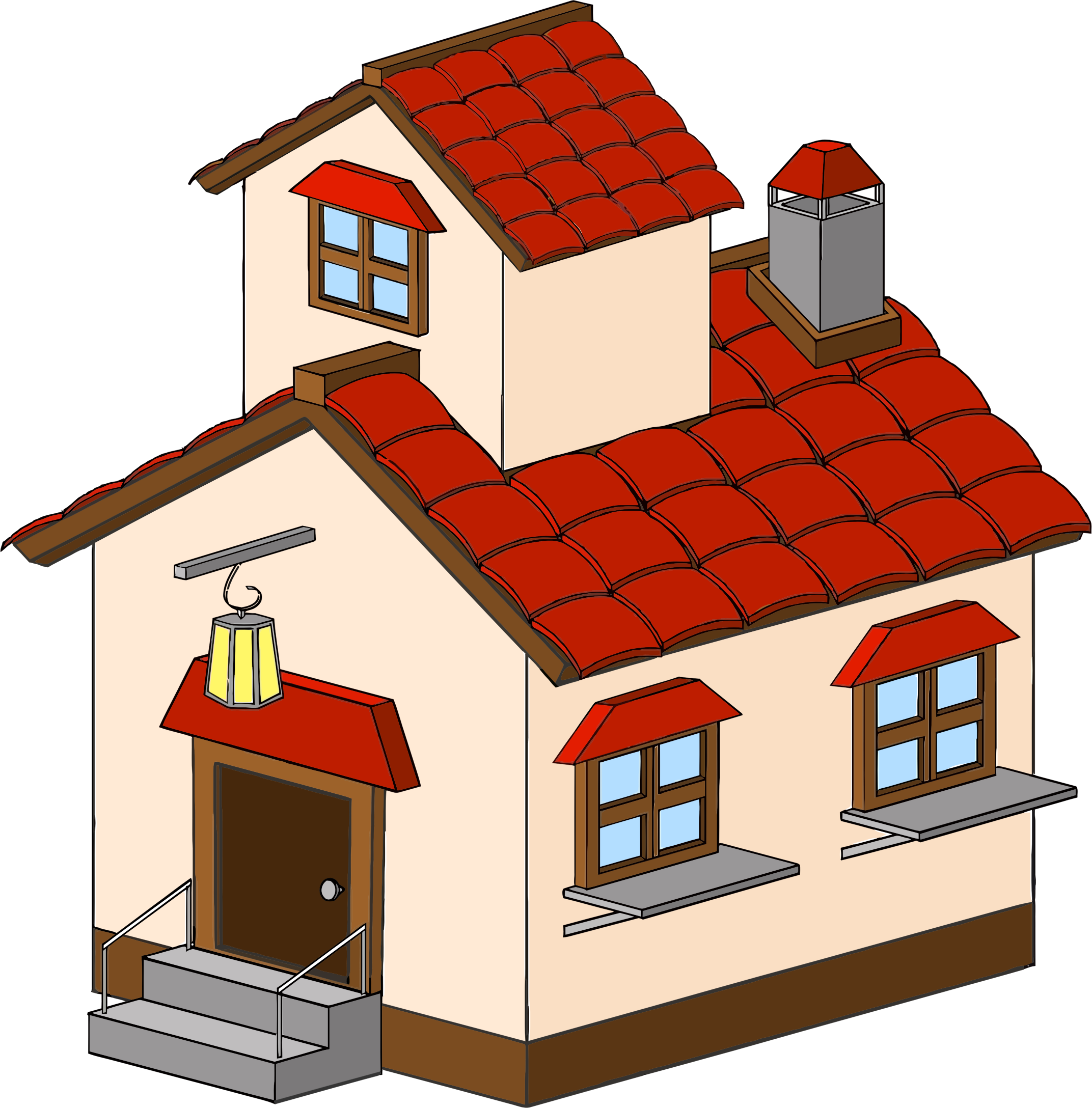 Home - House Clipart Images Png (2144x2176)
