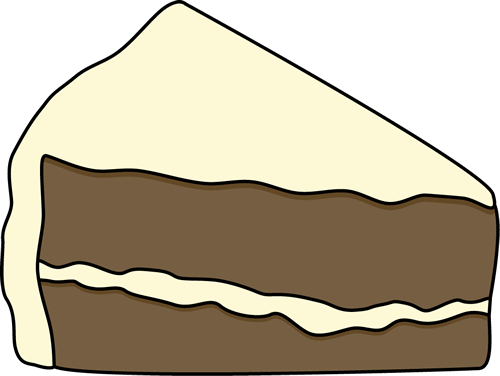 Cake Clip Art - Slice Of Cake Clipart (640x480)