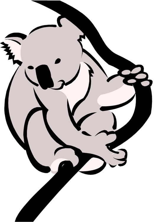 Download Png Image Report - Koala Clipart (521x750)