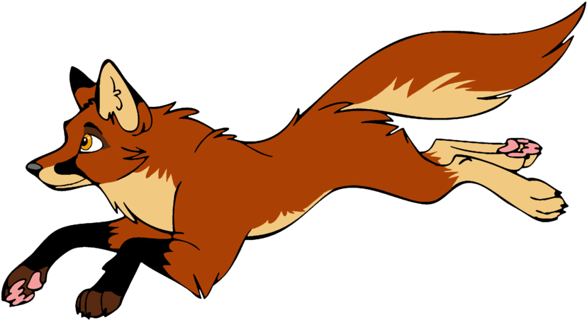Fox Clip Art Download - Female Fox Cartoon (900x512)