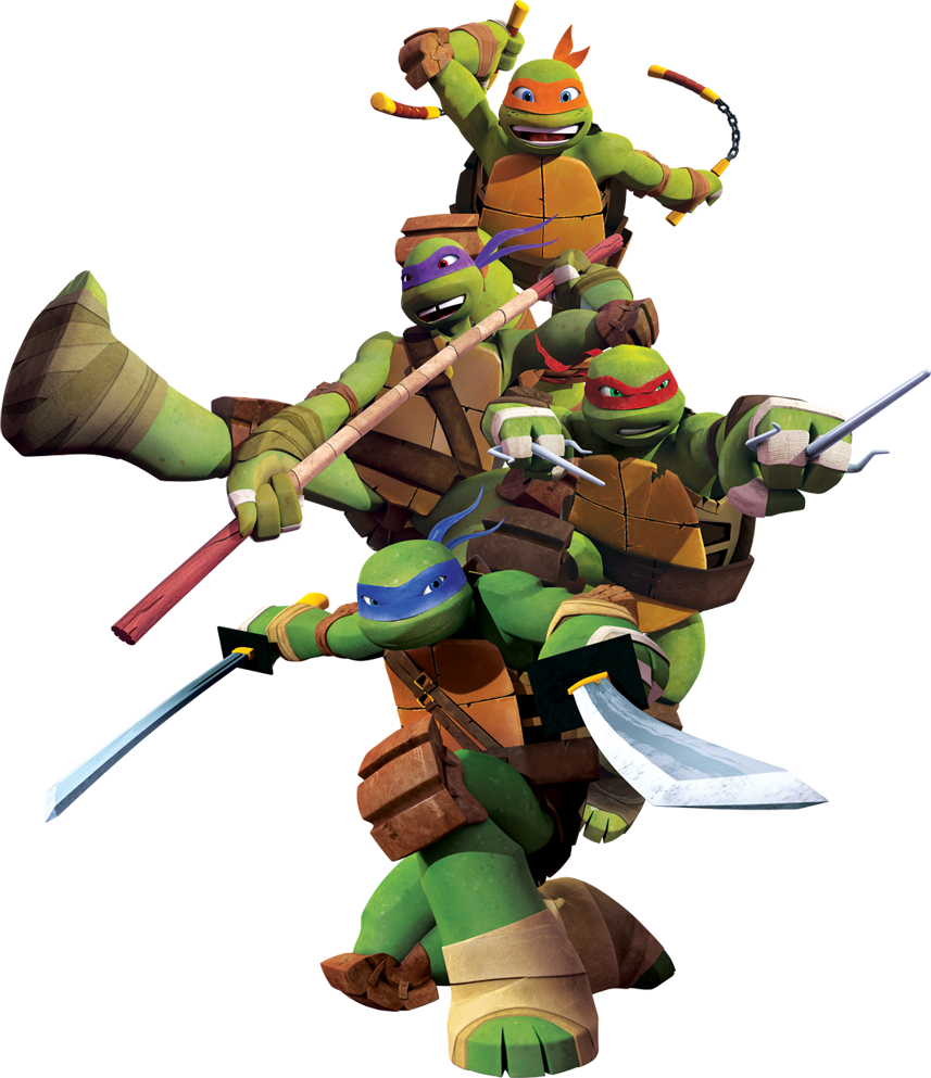 Mutant Ninja Turtles Teenage Mutant Ninja Turtles Clip - Tmnt Fugitoid Figure (857x993)