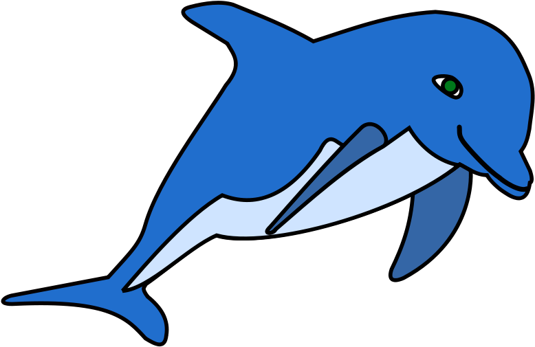 Dolphin Clip Art Clipart Free Clip Art Images - Clip Art Of Dolphin (2400x1560)
