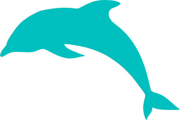 Dolphin Clip Art - Jumping Dolphin Clip Art (600x400)