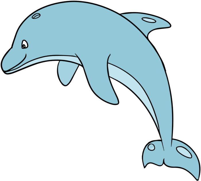 Dolphin Clip Art - Dolphin Cartoon Images Free (750x720)