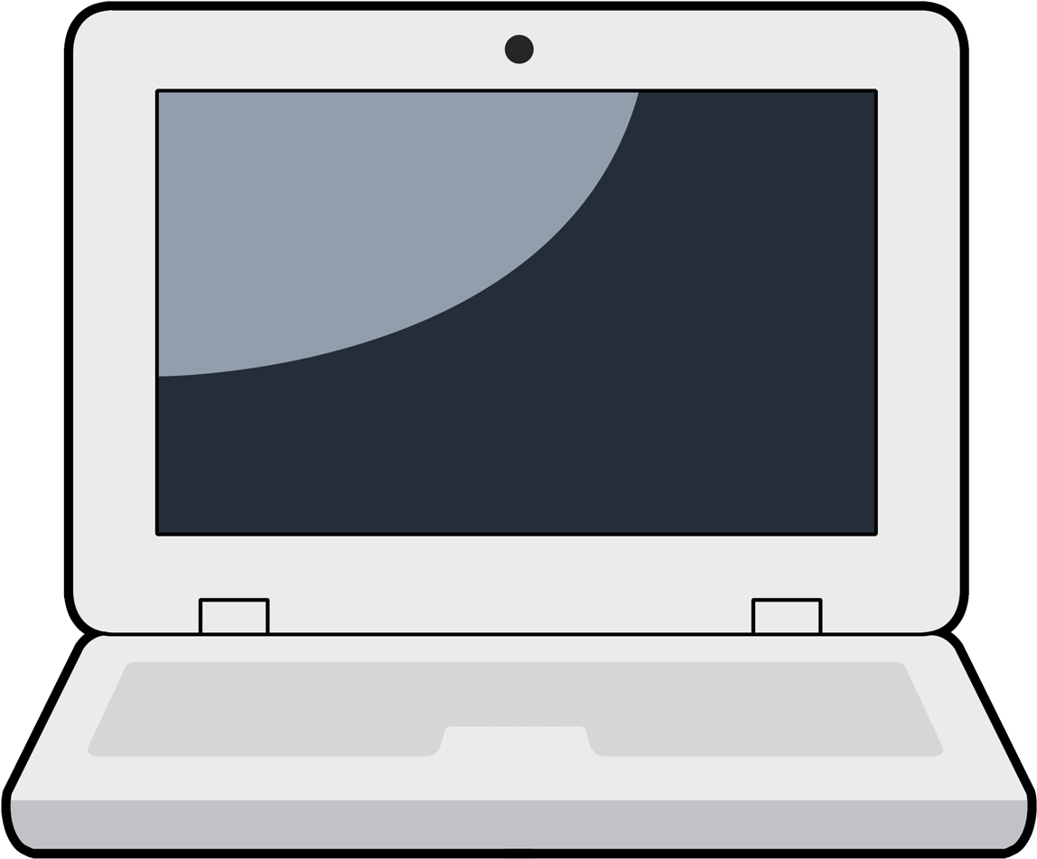 Laptop Cartoon (1600x1200)