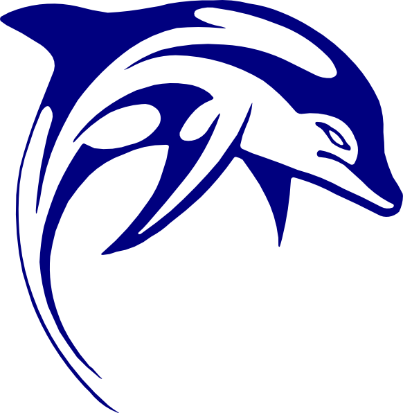 Free Dolphin Clipart 3 Image - Dolphins Cliparts (582x596)