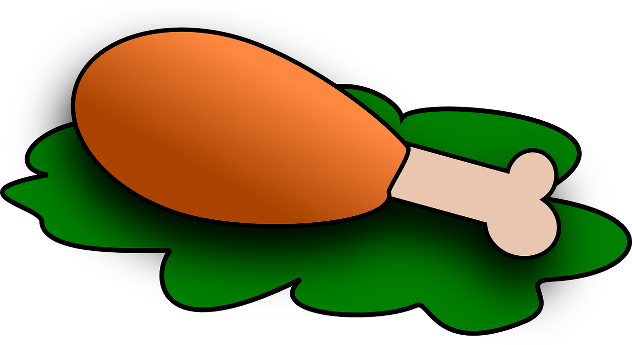 Chicken Wing Chicken Images Free Download Clip Art - Clip Art Chicken Food (1280x700)