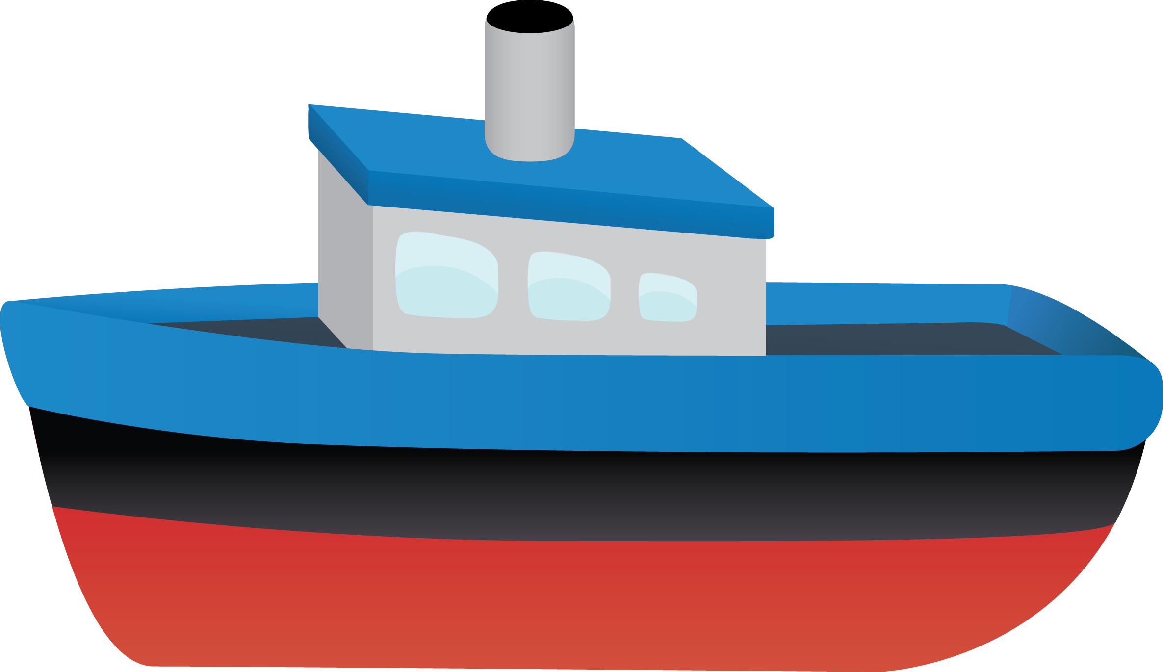 Boat Clipart Transparent - Boat Clip Art (2371x1370)