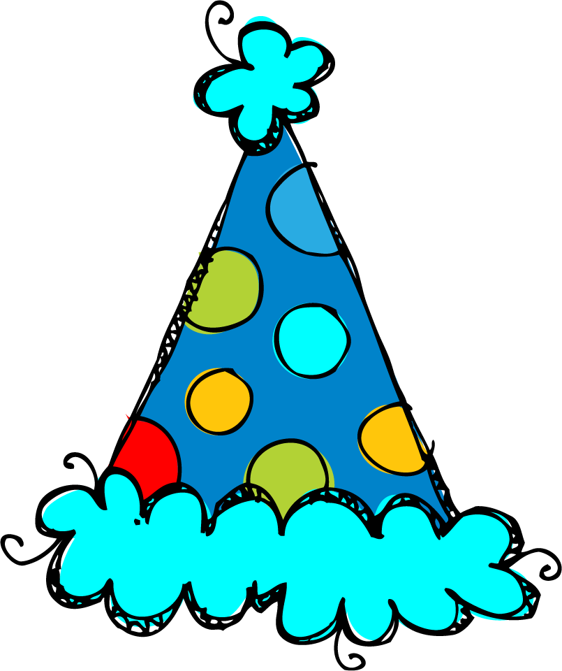Image - Free Clip Art Birthday Hat (805x960)