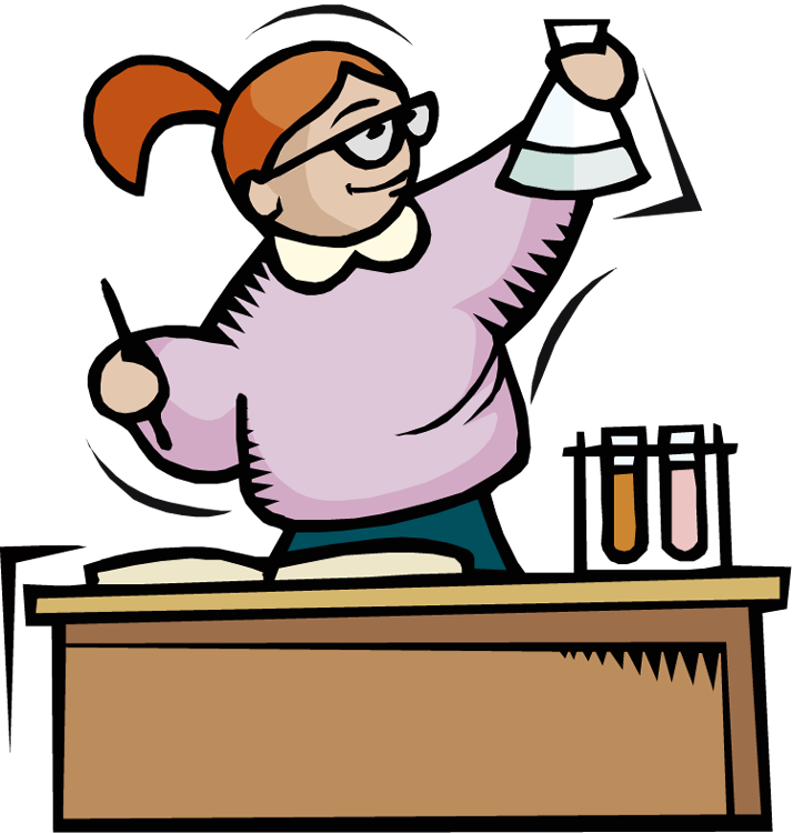 Biology Teacher Clipart, Explore Pictures - Science Teacher (714x750)