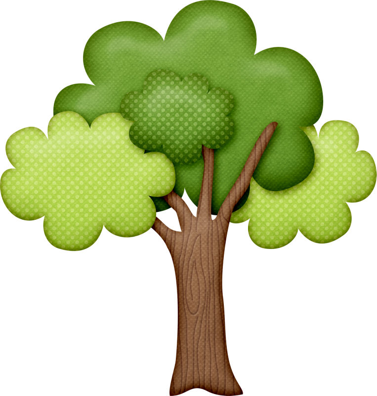Foam Crafts - Tree Clipart (763x800)