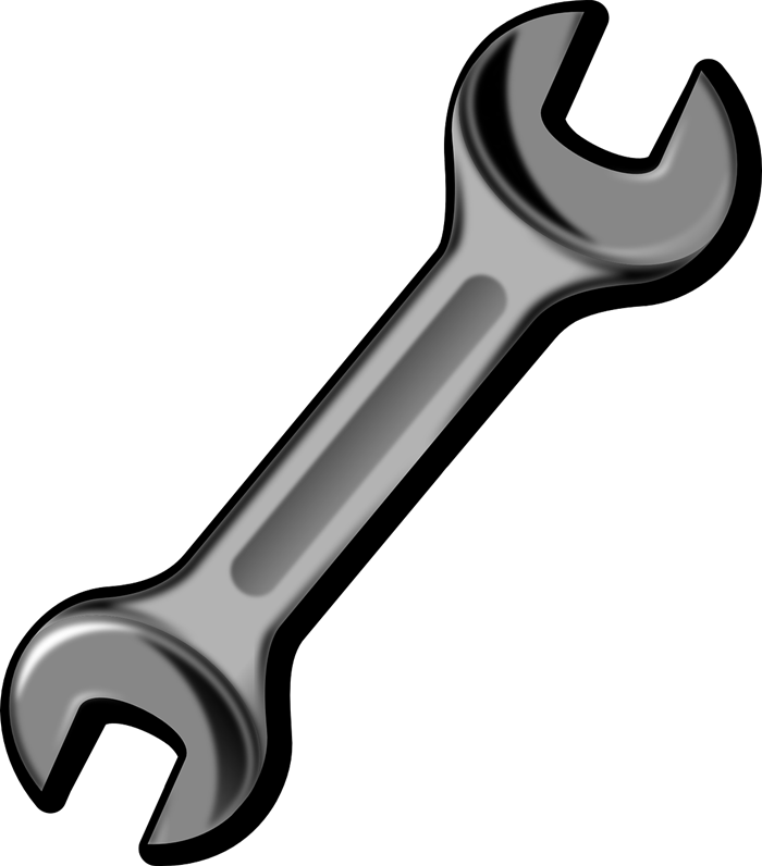 Wrench Free To Use Clipart - Wrench Clip Art (1126x1280)