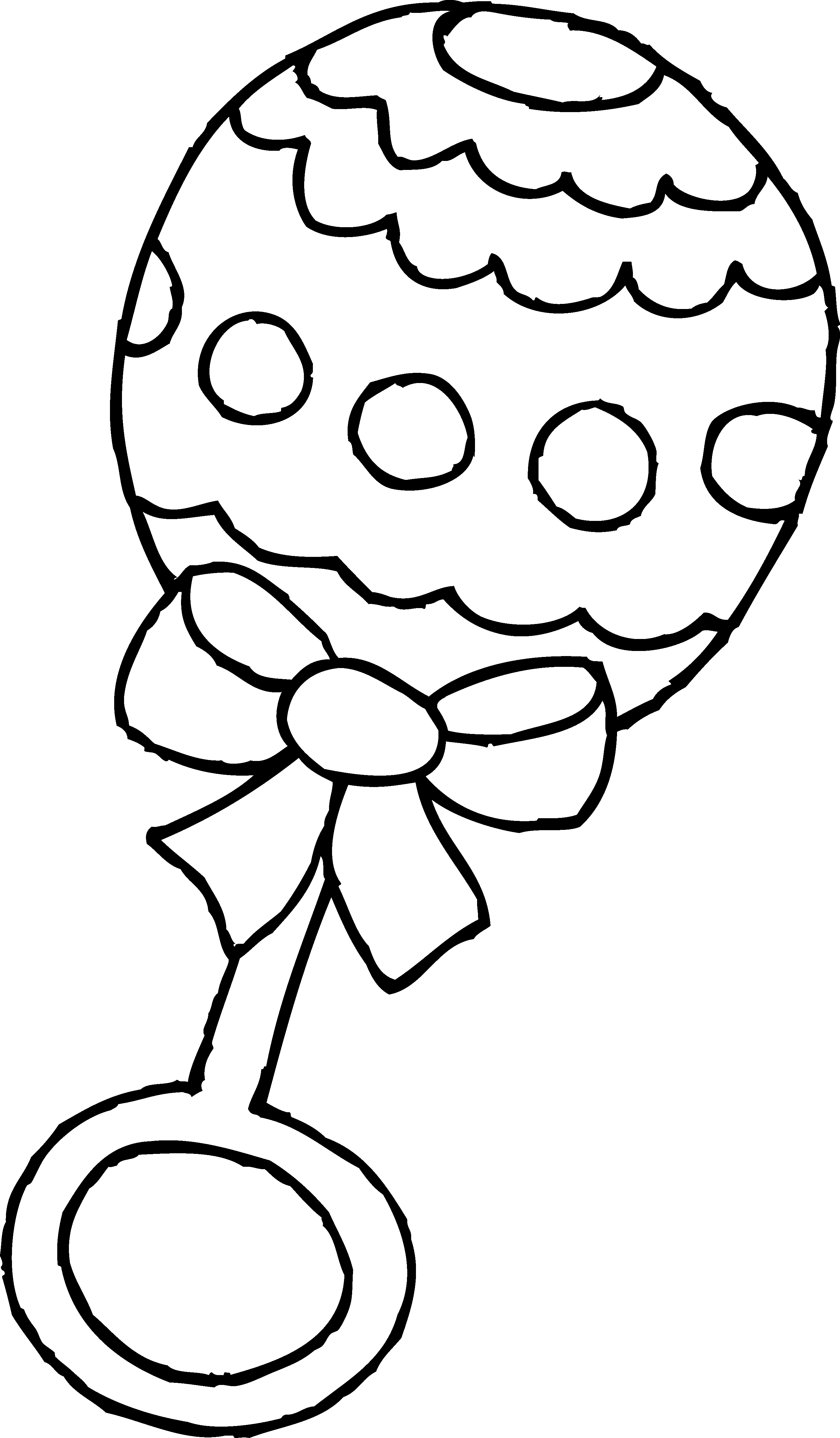 Wheel - Clipart - Black - And - White - Baby Shower Coloring Pages (2803x4798)