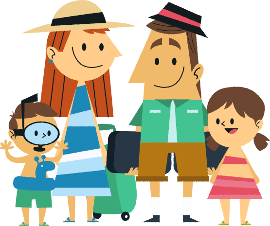 Family On Vacation - My First Travel Journal [book] (555x465)