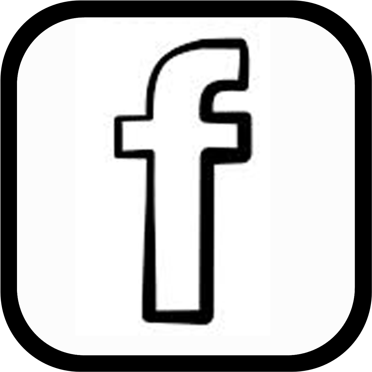 Like Us On Facebook Clipart Clipartfest - Youtube Png White Icon (1331x1331)