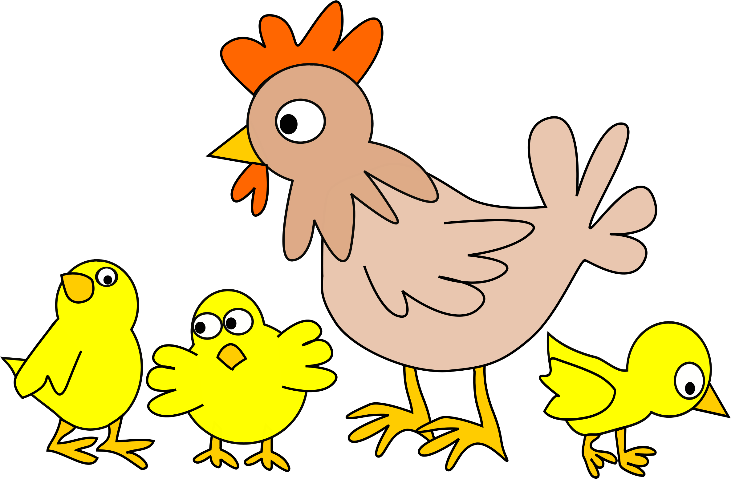 Three chicks. Цыплята мультяшные. Курица с цыплятами вектор. Цыпленок рисунок. Цыпленок мультяшка.