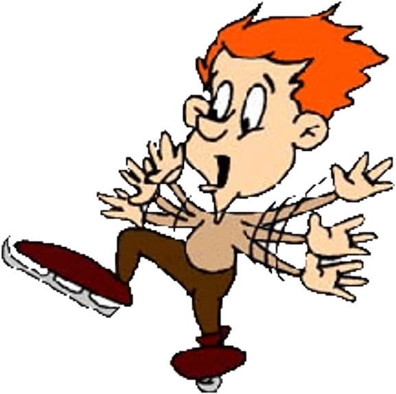 Learn To Skate Spring Session - Ice Skating Clip Art (600x589)