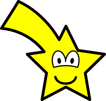 Shooting Star Buddy Icon - Meterore Clipart (367x350)