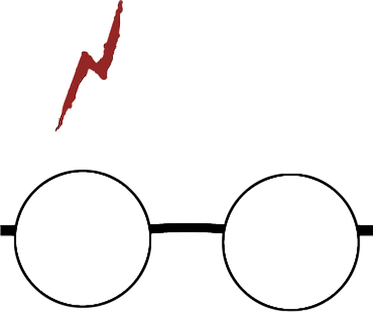 Lentes Harrypotter Harry Potter Cicatrizrayo Dreamer100 - Harry Potter Scar Png (740x618)