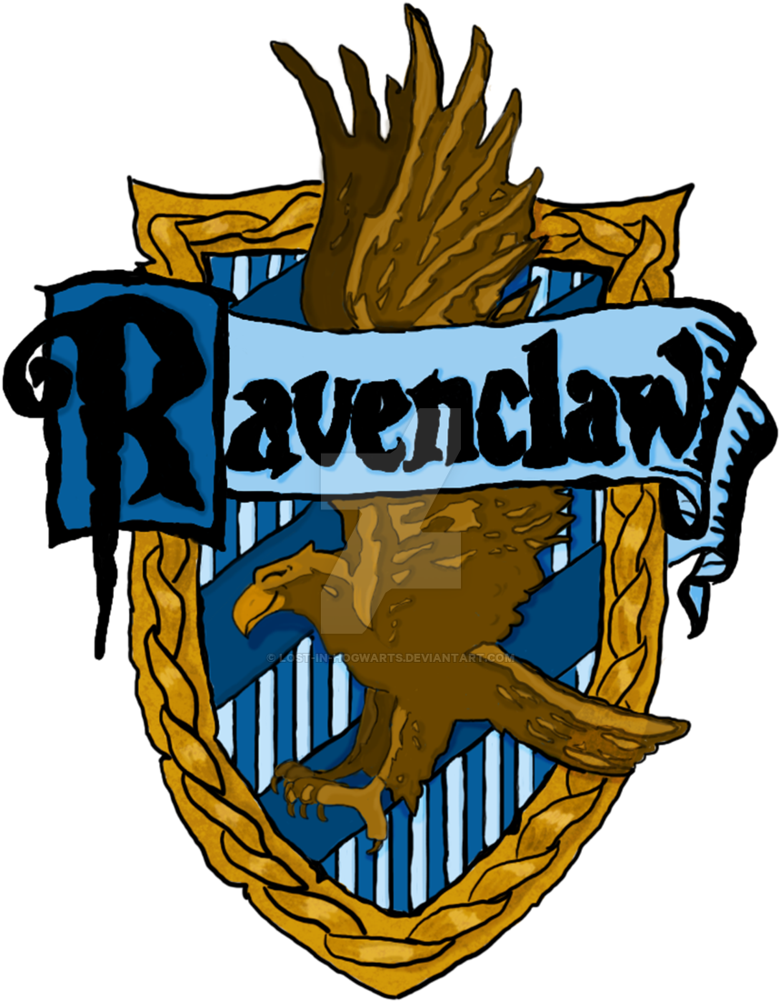 Ravenclaw Print By Lost In Hogwarts - Ravenclaw House Crest Printable (900x1177)