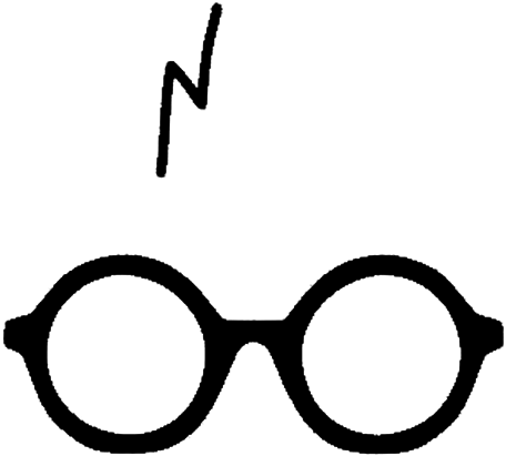 28 Collection Of Harry Potter Glasses Clipart Png - Harry Swotter - A Harry Potter Quiz Book (507x463)