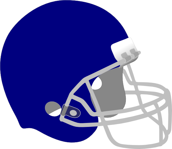 Helmet And Football Drawing (600x520)