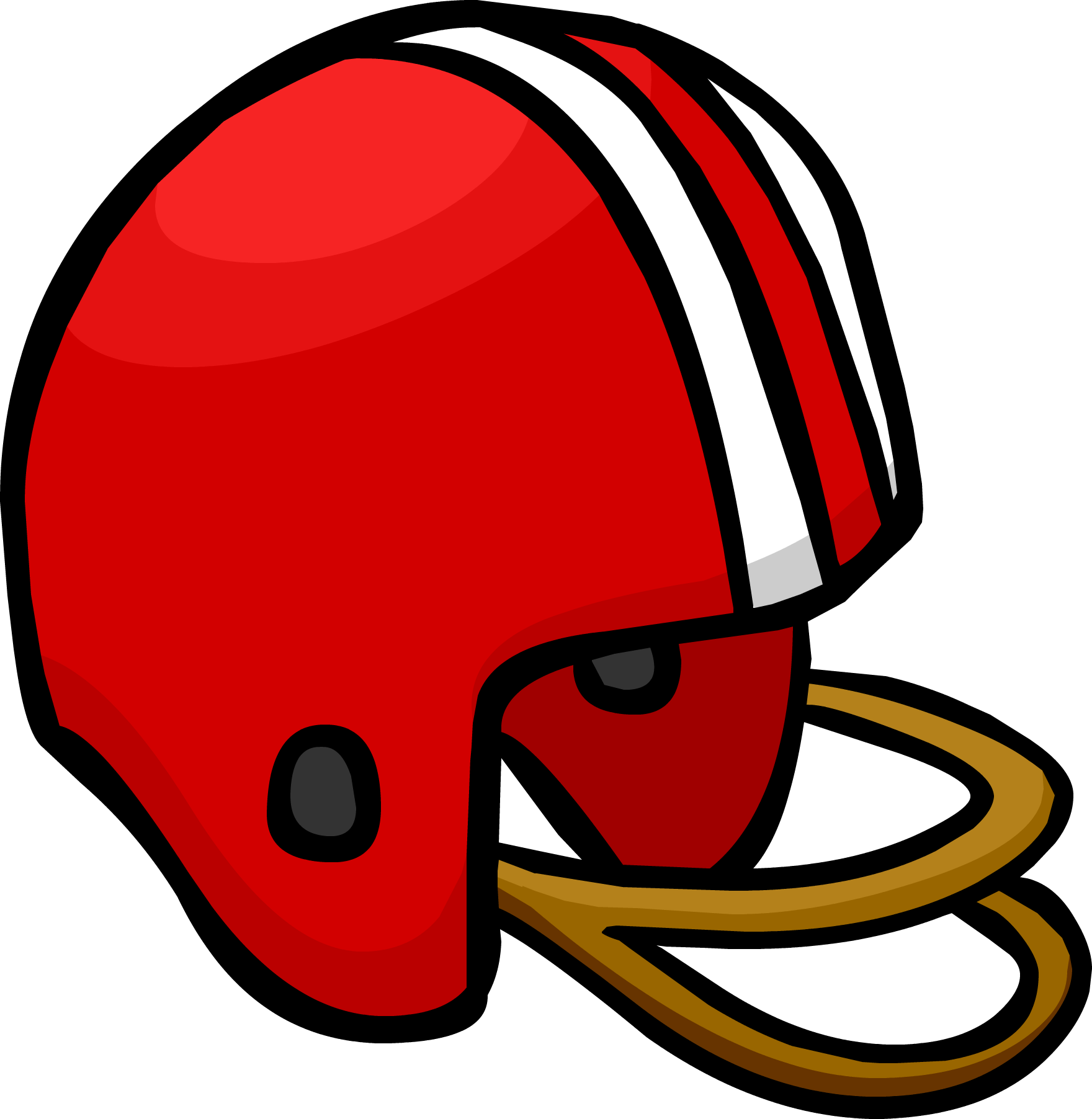 Red Football Helmet - Football Helmet (1760x1804)