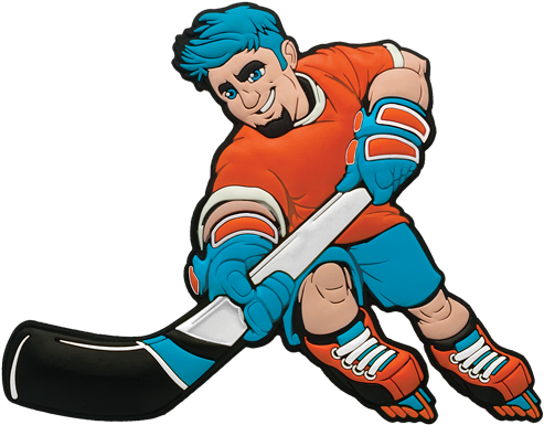 Hockey-dude - Illustration (523x600)