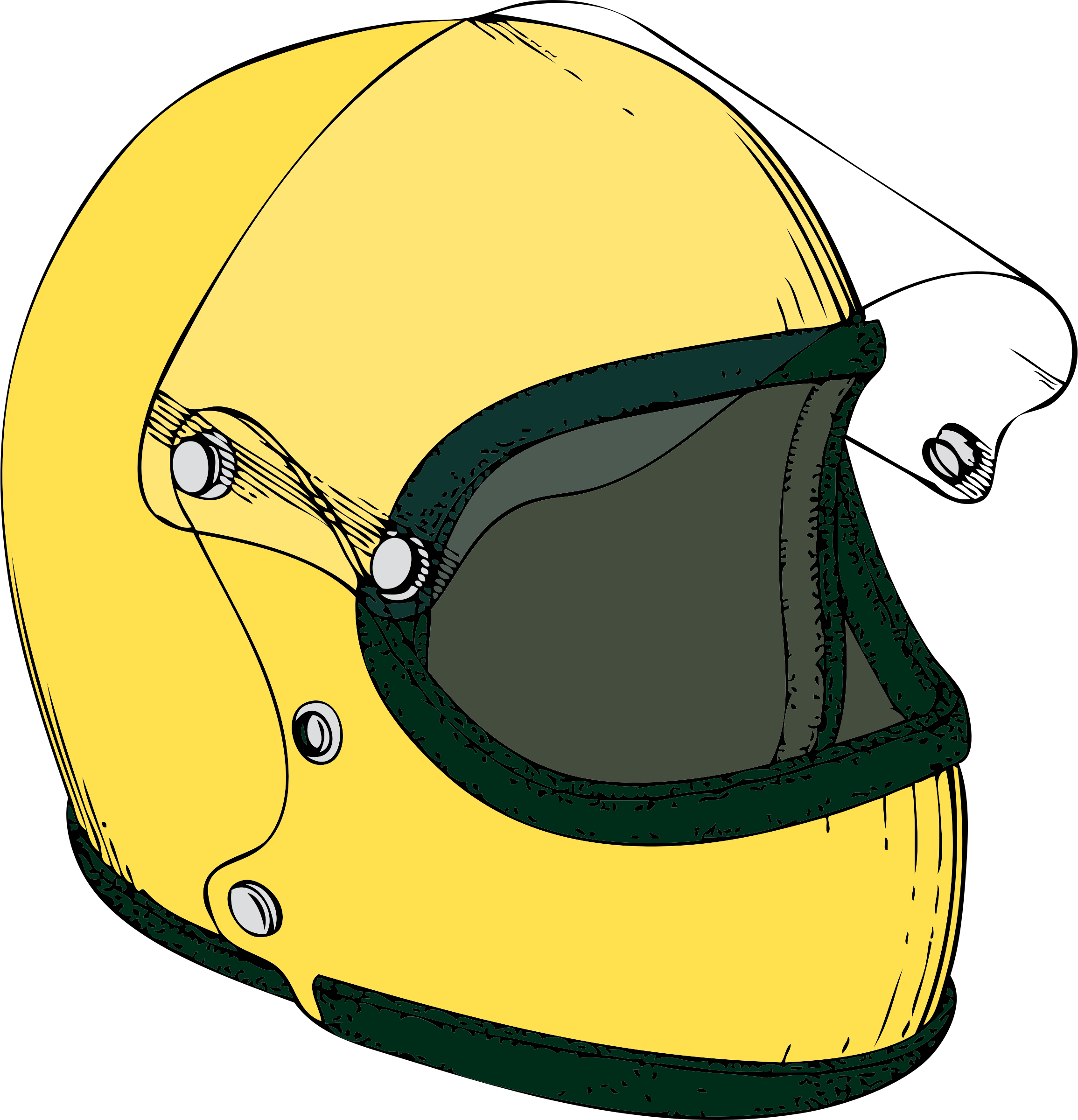 Race Car Driver Clipart - Motorcycle Helmet Clipart (2310x2400)