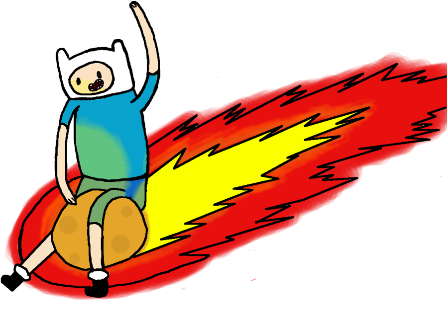 Cartoon Shooting Star - Cartoon Shooting Star (900x701)