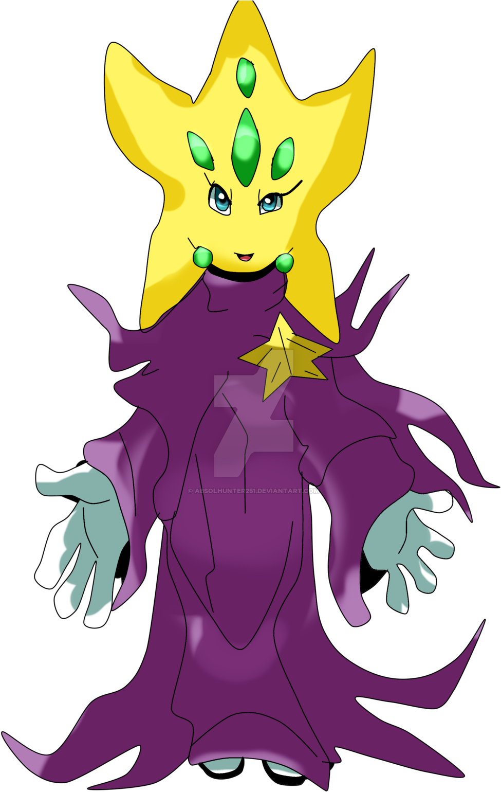 Absolhunter251 18 14 Oruto-project Code Name Fallen - Oruto Ristar (1024x1606)