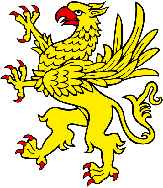 The Griffon D'or, The Golden Griffon, Is A Symbol In - Heraldic Griffin (2000x2308)