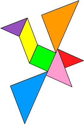Cool Images Of Animals Free Download Tangram Animals - Tangram Puzzles Birds (420x420)