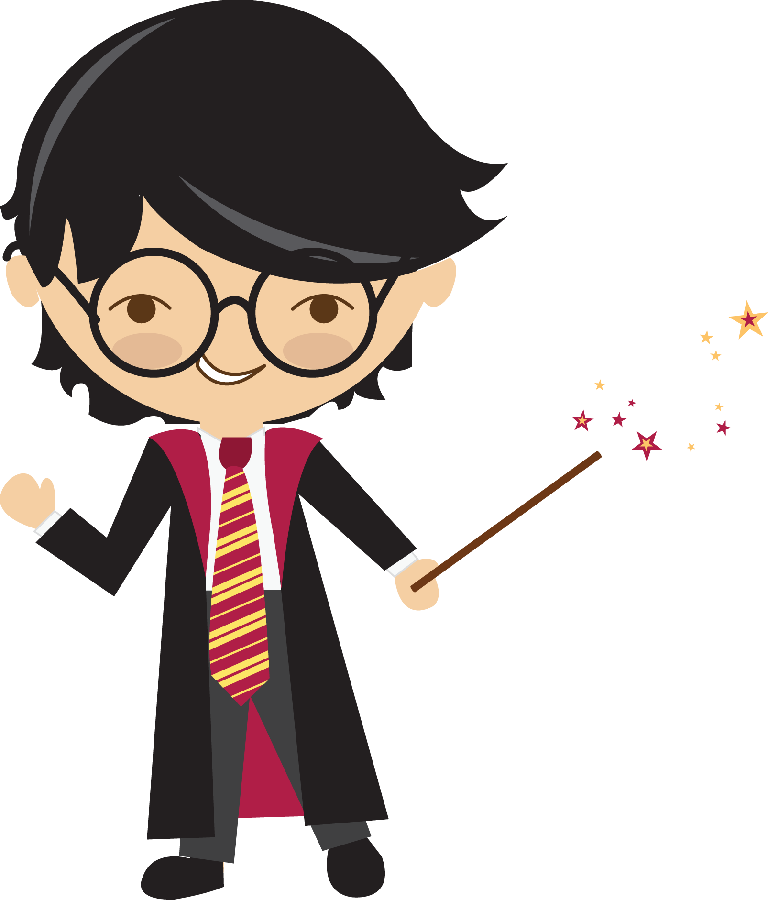 Harry Porter Clipart On Harry Potter Wizards And - Harry Potter Clipart (768x900)