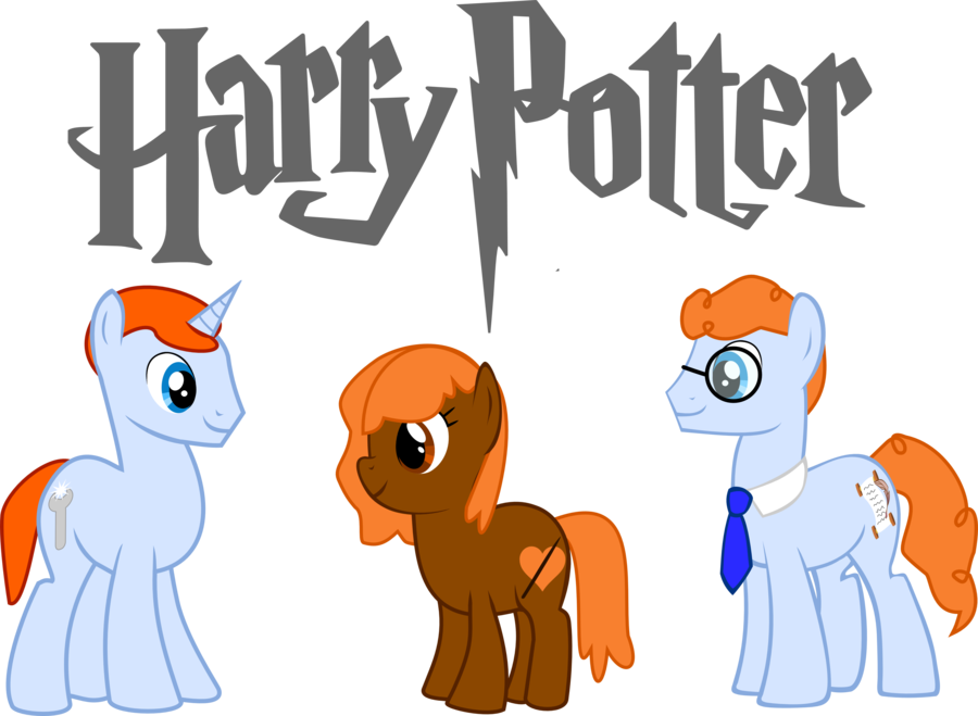Harry Potter Ponified 8 By Asdflove - Harry Potter (literary Series) (900x659)
