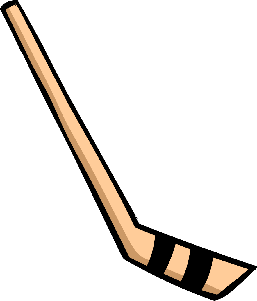 Hockey Stick - Hockey Stick Clip Art Png (884x1036)
