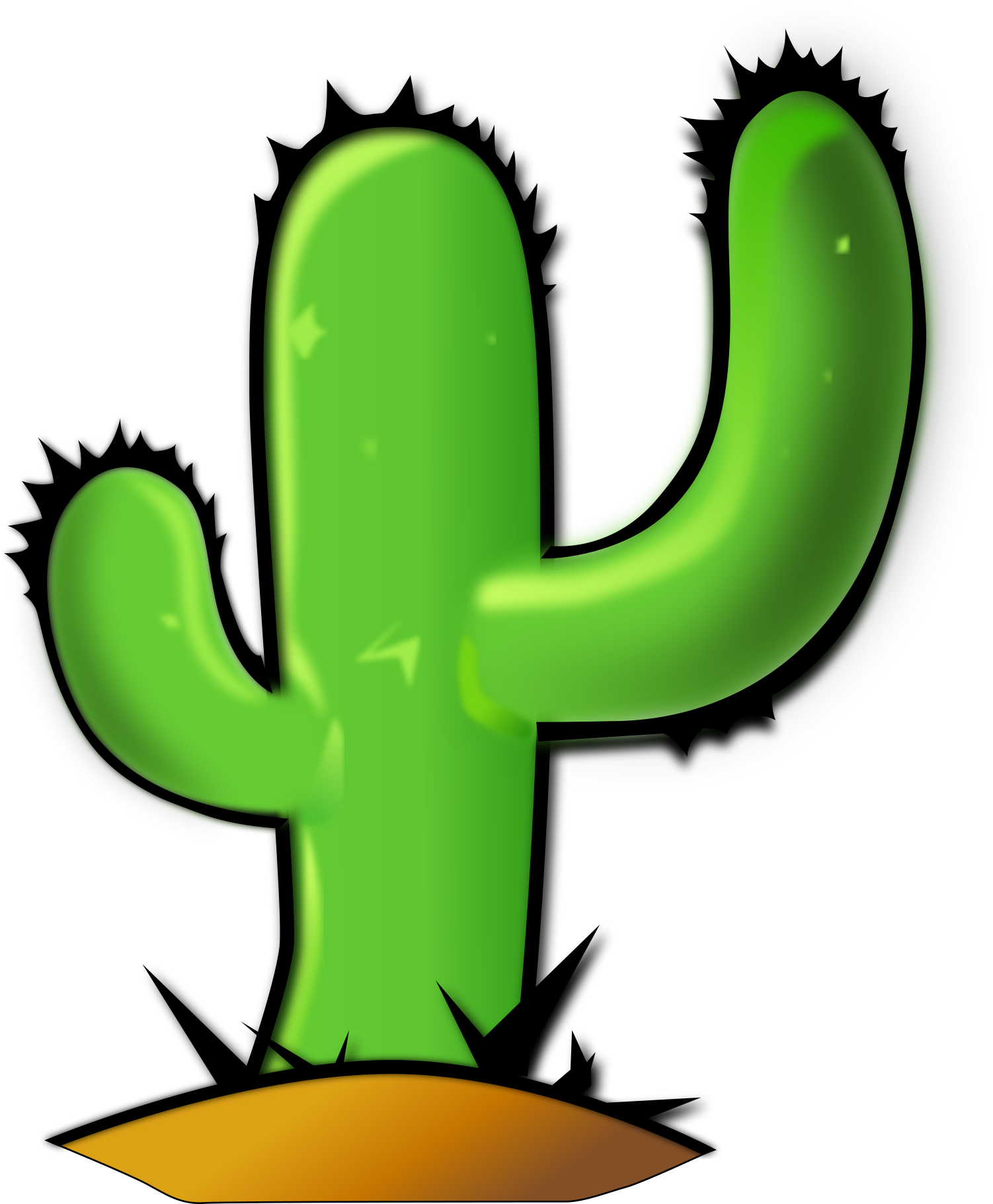 Teenagers Clipart Free Download Clip Art Free Clip - Cactus .png (2000x2000)