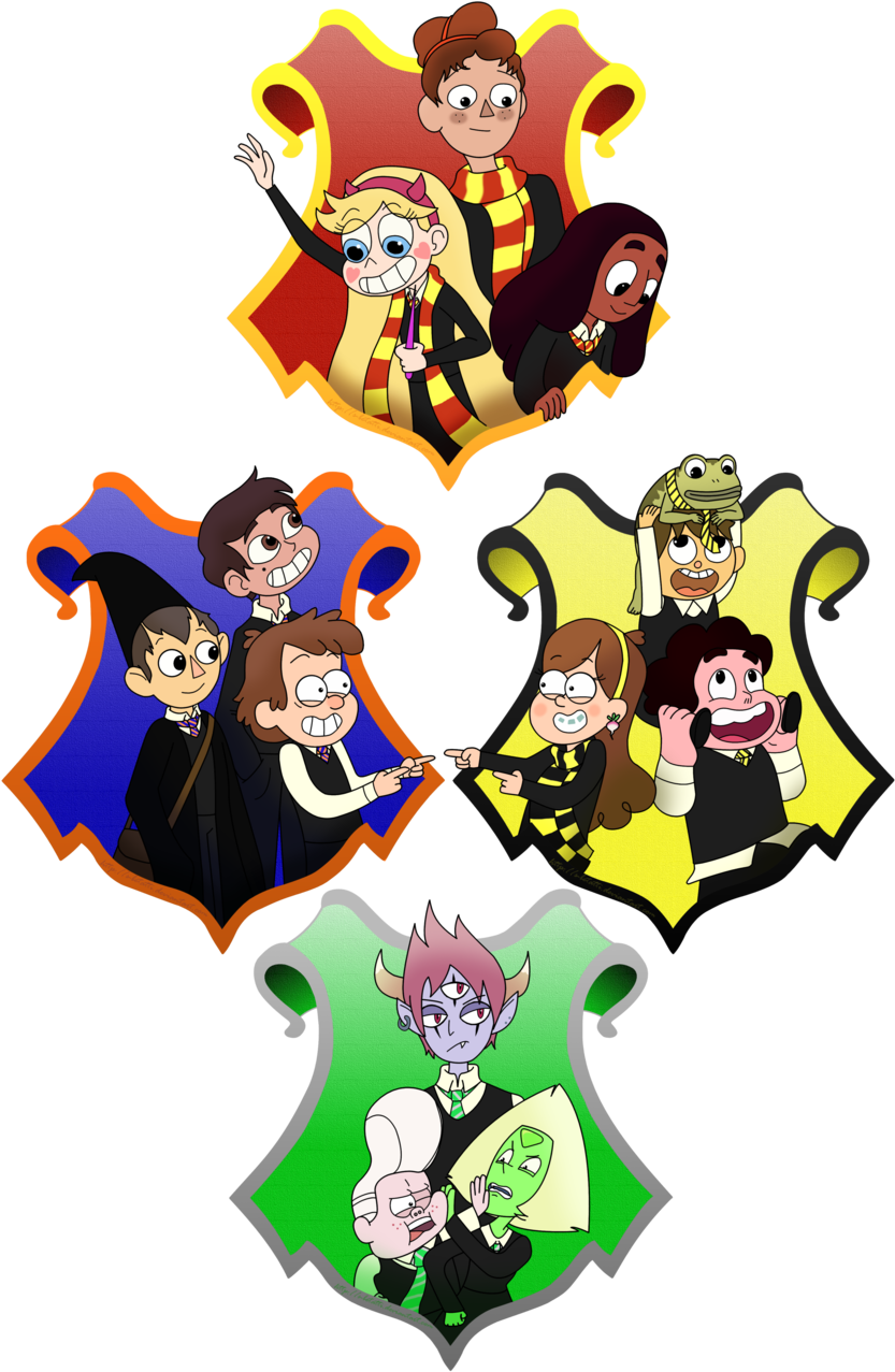 Hogwarts'll Never Be The Same After These Students - Steven Universe Hogwarts Houses (1024x1280)
