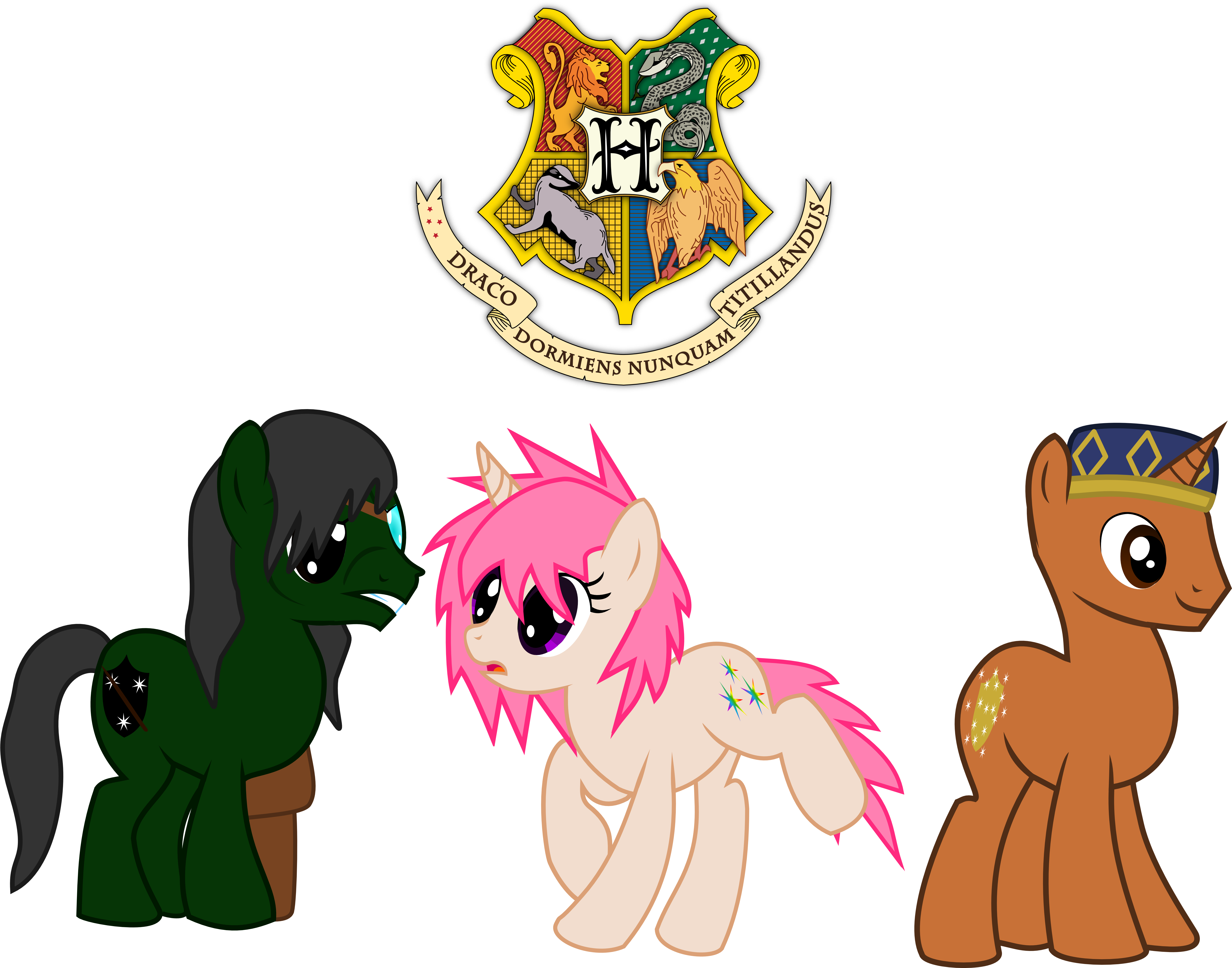 Harry Potter Ponified 10 By Asdflove Harry Potter Ponified - Hogwarts School Of Witchcraft And Wizardry (5860x4959)