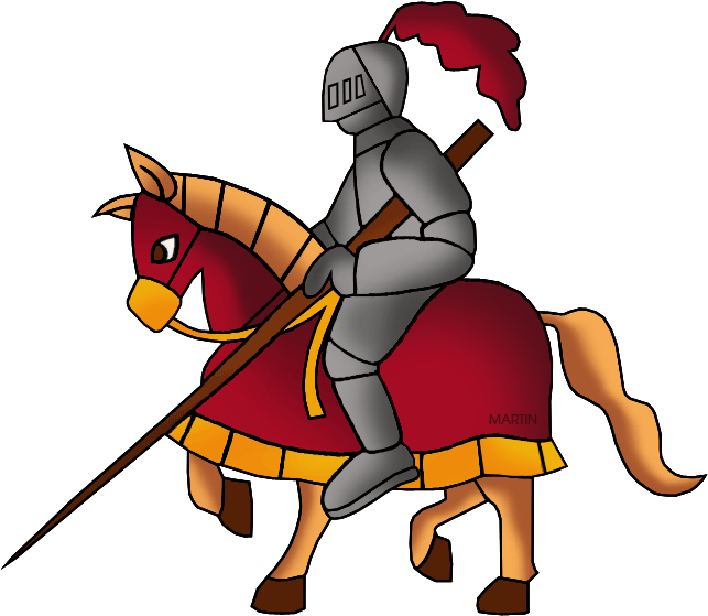 Jousting - Feudalism In The Middle Ages (664x576)