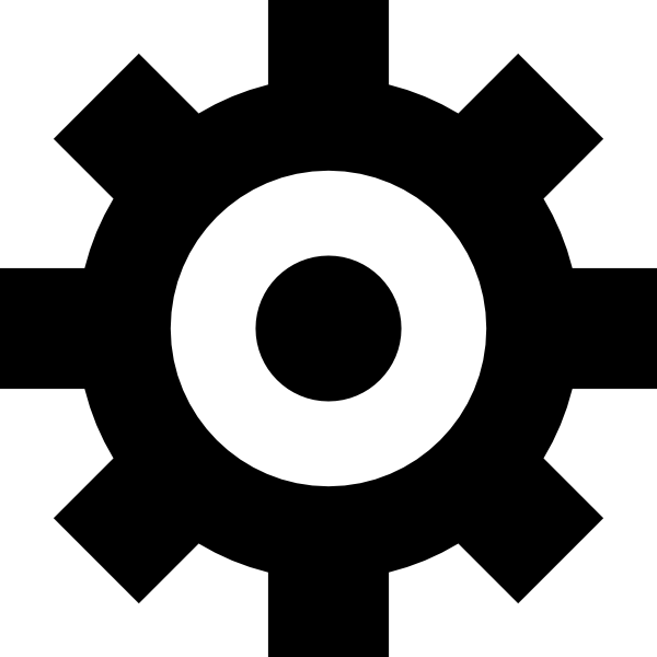 Setup Icon Clip Art - Settings Icon Png Transparent (600x600)