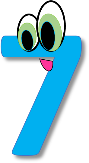 Numbers Clipart - 7 Cliparts (622x772)