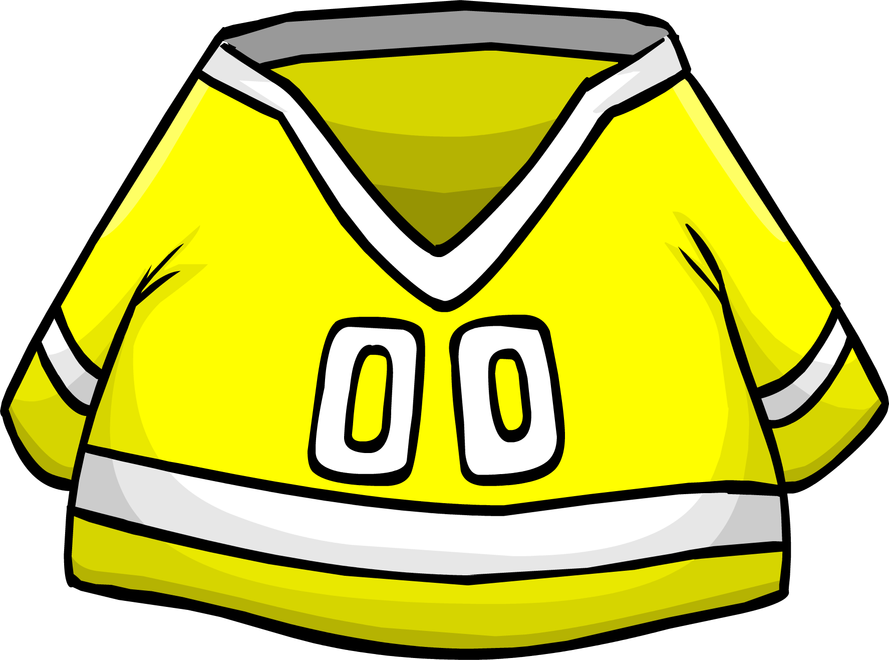 Yellow Hockey Jersey - Yellow Hockey Jersey (1775x1317)
