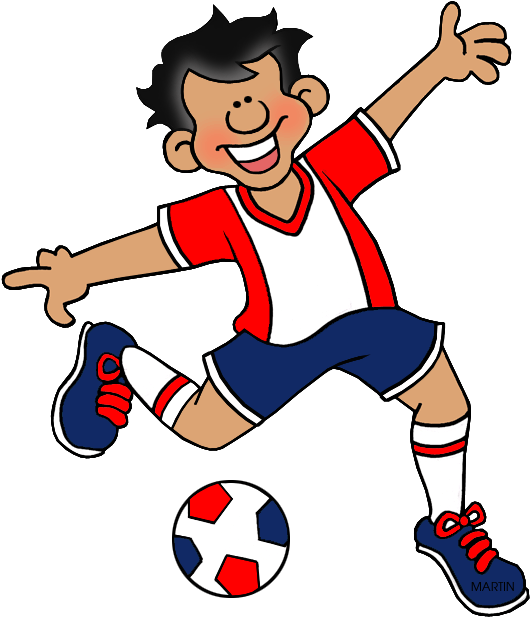 Soccer Games Clipart - Phillip Martin Clipart Sport (566x648)