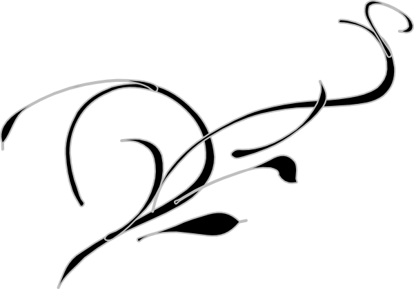 Free Picture Of Hockey Sticks, Download Free Clip Art, - Swirls With No Background (600x420)